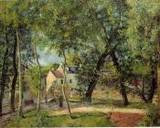 卡米耶 毕沙罗 : Paysage a Osny pres de l'Abreuvoir